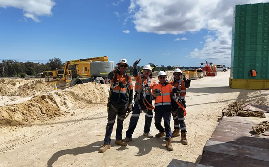 SCC8000A SHINES AT THE BIGGEST INFRASTRUCTURE PROJECT IN WESTERN AUSTRALIA